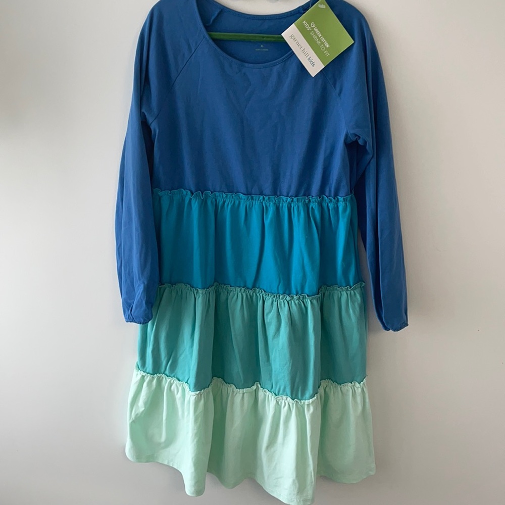 Garnet Hill Tiered girls dress